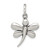 Sterling Silver Antiqued Dragonfly Pendant