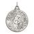Sterling Silver Antiqued Ecce Homo Medal - QC-6D35DADE-5586