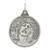 Sterling Silver Antiqued Ecce Homo Medal - QC-AA7315AF-6502