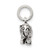 Sterling Silver Antiqued Elephant Charm - QC-DB9851FB-4699