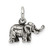 Sterling Silver Antiqued Elephant Charm - QC-DB9851FB-4699