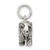 Sterling Silver Antiqued Elephant Charm - QC-F9FE7F18-4687