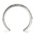Sterling Silver Antiqued Floral Toe Ring - QR-D55F3717-3595