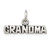 Sterling Silver Antiqued Grandma Charm