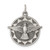Sterling Silver Antiqued Holy Spirit Medal - QC-D3366964-4783