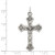 Sterling Silver Antiqued INRI Crucifix Pendant - QC-723567B2-5001