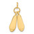 14K 3D Ballet Slippers Charm - A1-2F5E712A-5052