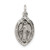 Sterling Silver Antiqued Miraculous Medal - QC-B8024860-9077