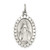 Sterling Silver Antiqued Miraculous Medal - QC-C99215BD-5112