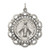 Sterling Silver Antiqued Miraculous Medal - QC-F396DAA9-3921