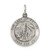 Sterling Silver Antiqued Our Lady of Fatima Medal - QC-E08470CC-2509
