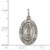 Sterling Silver Antiqued Our Lady of Guadalupe Medal - QC-F2187DAC-6185