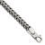 Sterling Silver Antiqued Polished 8.25mm Fancy Chain 7.75 inch Bracelet