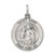 Sterling Silver Antiqued Saint Anne Medal - QC-22E6A194-6460