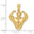 14k 3-D Bodybuilder Waist Up Pendant