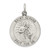Sterling Silver Antiqued Saint Gerard Medal - QC-7062B774-3098