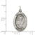 Sterling Silver Antiqued Saint Joseph Medal - QC-1F6A5C89-5298
