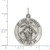 Sterling Silver Antiqued Saint Jude Thaddeus Medal - QC-A7E0AAE1-2530