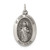 Sterling Silver Antiqued Saint Jude Thaddeus Medal - QC-B552DA8B-9331