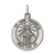 Sterling Silver Antiqued Saint Jude Thaddeus Medal - QC-E203EE33-6860