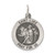 Sterling Silver Antiqued Saint Luke Medal - QC-9132387D-3346