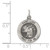 Sterling Silver Antiqued Saint Luke Medal - QC-ACA2951D-3707