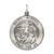 Sterling Silver Antiqued Saint Michael Medal - QC-AB83BAF1-7733