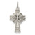 Sterling Silver Antiqued Small Celtic Cross Pendant