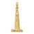 14K 3-D Cape Henlopen Lighthouse, De Charm