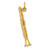 14k 3-D Clarinet Charm - C1-35930A08-4895