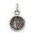 Sterling Silver Antiqued Volleyball Charm