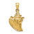 14K 3-D Conch Shell Charm - K7-E08A92DC-1288