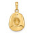 14k 3-D Cowboy Hat Pendant