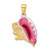 14K 3-D Enamel Conch Shell Charm - K6-7E05EA48-4949