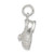 Sterling Silver Baby Shoe Charm - QC-087A96CF-1951