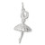 Sterling Silver Ballerina Charm - QC-35D5A959-1728