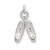Sterling Silver Ballet Slippers Charm - QC-E98C261A-1873