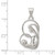 Sterling Silver Blessed Mary & Child Jesus Charm