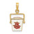 14K 3-D Enameled Moveable Chinese Take-Out Box Charm