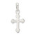 Sterling Silver Budded Cross Pendant - QC-6440D97A-3211
