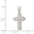 Sterling Silver Budded Cross Pendant - QC-EECAA8C4-3460