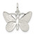 Sterling Silver Butterfly Charm - QC-01126FBF-3010