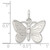 Sterling Silver Butterfly Charm - QC-01126FBF-3010