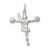 Sterling Silver Cheerleader Charm - QC-69BBD193-1620