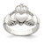 Sterling Silver Claddagh Ring - QR-0F251B6A-8080