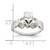 Sterling Silver Claddagh Ring - QR-70EA9F0B-5697