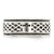 Sterling Silver Cross & Weave Design Ring - QR-3A0100DF-9135