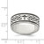 Sterling Silver Cross & Weave Design Ring - QR-708874CF-8775