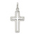 Sterling Silver Cut-out Cross Charm