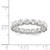 Sterling Silver CZ Band - QR-0EC2C087-2876